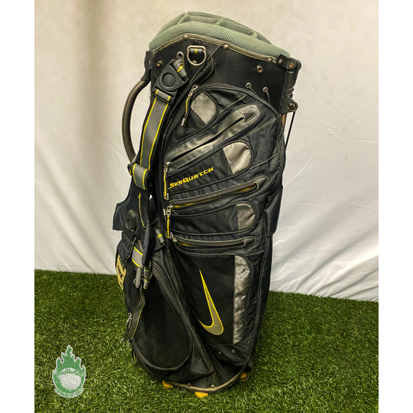 Portier Ja kiezen Used Black/Yellow Nike Sasquatch Golf Stand Bag 14-Way With Strap &  Rainhood · SwingPoint Golf®