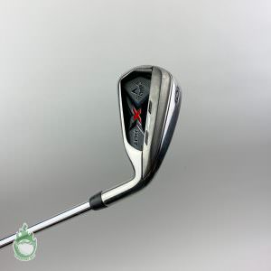 Used Right Handed Callaway X Hot 6 Iron Uniflex Steel Golf Club