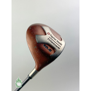 Used Right Handed TaylorMade Titanium Driver 10.5* Senior Flex Bubble Shaft