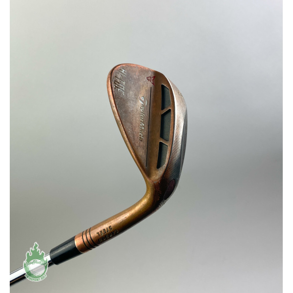 Used RH TaylorMade Hi-Toe Carbon Steel Wedge 60* KBS Stiff Flex 115 Steel Golf