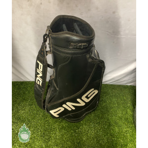 ping leather golf bag vintage