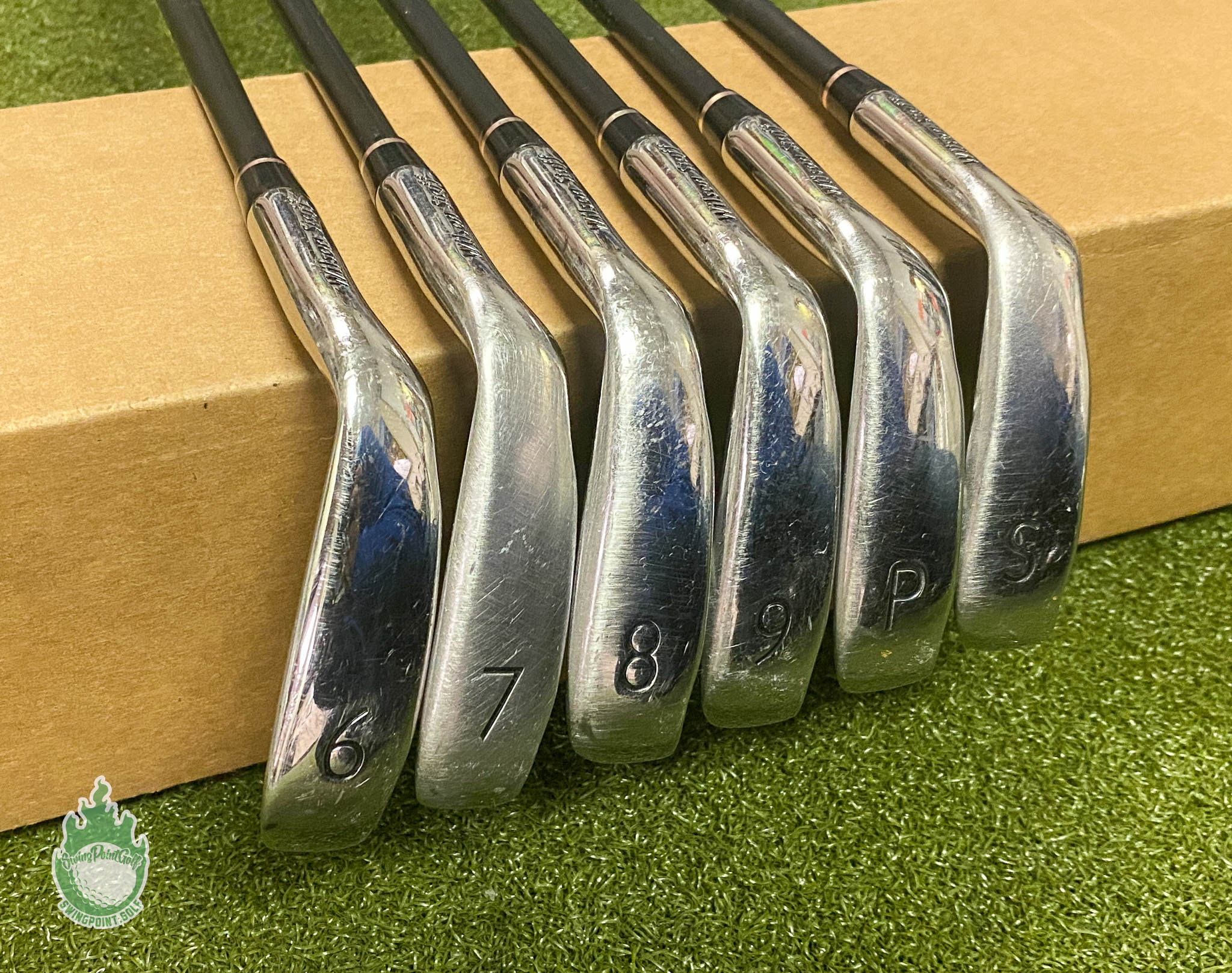 Used RH Wilson Staff Luxe Irons 6-PW/SW 60g Ladies Flex Graphite Golf ...