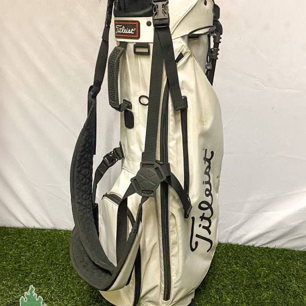 Used Rare Black Adabat Golf Cart/Carry Bag w/ Rainhood & Duffel