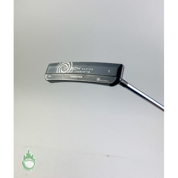 Used RH Odyssey Black Series Tour Designs 6 " Putter Steel Golf