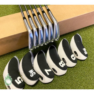 Used Titleist 620 CB Forged Irons 5-PW Project X LZ 115g Regular Steel Golf Set