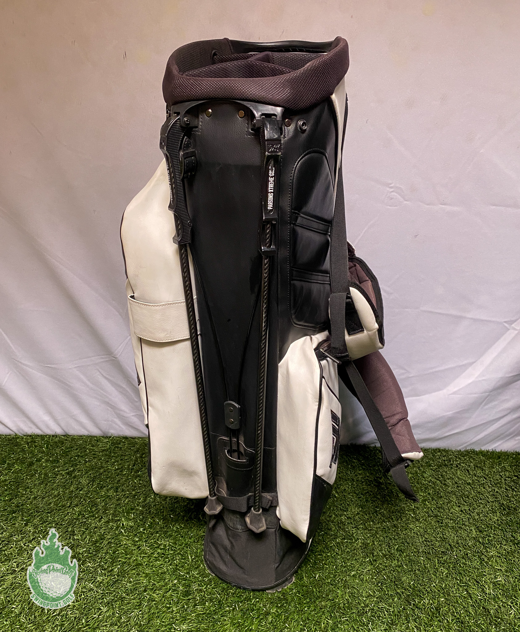 Used PXG Golf Stand Bag White 4-Way 6 Pocket Dual Straps Ships Free ...