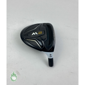 Used Right Handed 2016 TaylorMade M2 Fairway 3 Wood 15 HEAD ONLY Golf Club