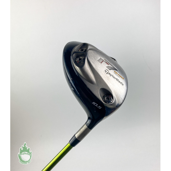 RH TaylorMade Golf r7 Quad Driver 10.5* Aldila 75g Regular Flex ...