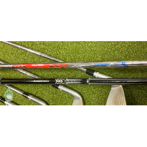 Used RH Callaway APEX MB Forged Irons 4-PW Tour 130g Stiff Flex Steel Golf Set