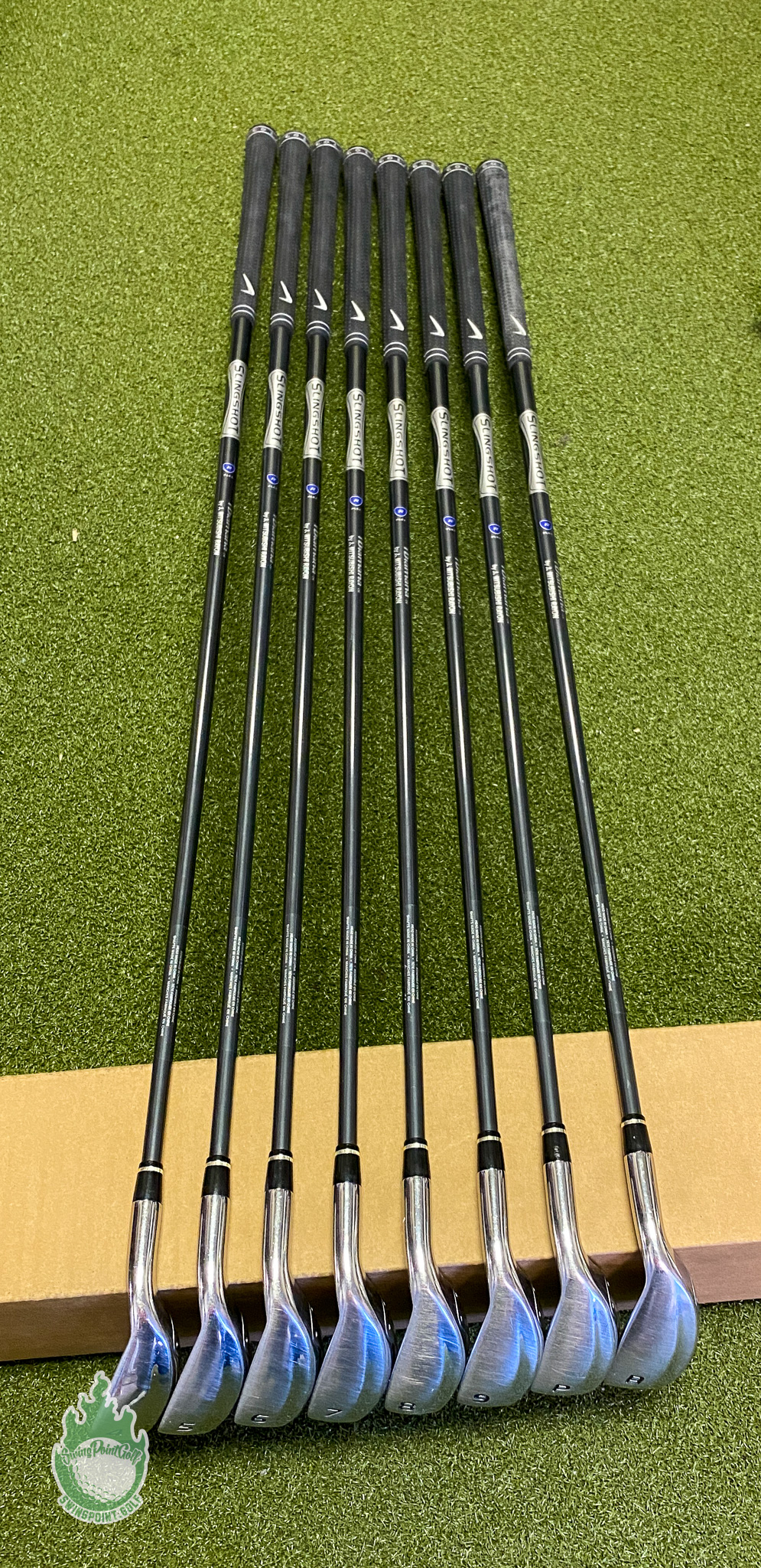 Used Right Handed Nike Slingshot Oss Irons 4 Pwaw Regular Graphite Golf Set · Swingpoint Golf® 6628