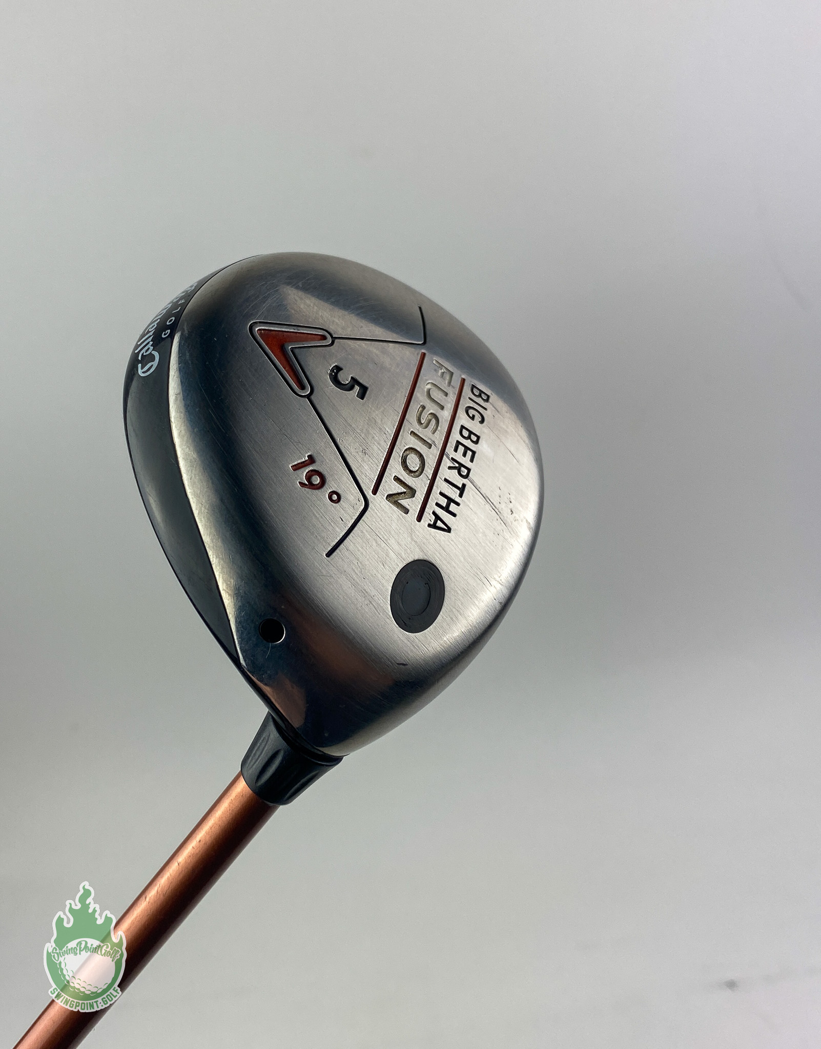 Callaway Big Bertha Fusion 5 Wood 19* Aldila NVS 55g Ladies Flex Graphite  Golf