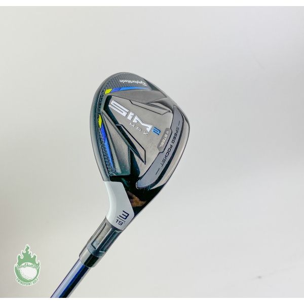 Used 2021 TaylorMade SIM 2 MAX 3 Hybrid 19* Ventus Stiff Graphite Golf ...