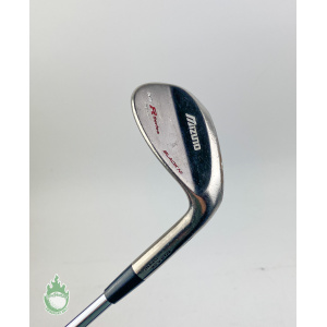 Used Mizuno MP R Series Black Ni Forged Wedge 56*-10 Wedge Flex Steel Golf Club