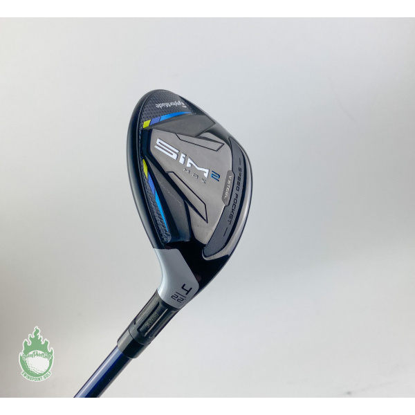 2021 TaylorMade SIM 2 MAX 4 Hybrid 22* Ventus Blue 7-S Stiff Graphite ...