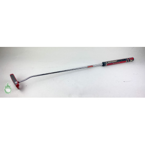 Used Right Hand Odyssey O Works Red Jailbird Mini 34" Putter Steel Golf Club