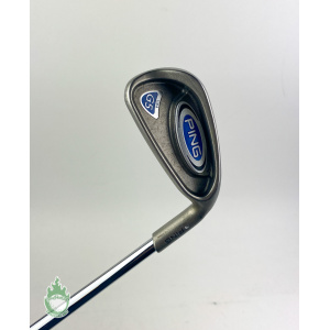 Used Right Handed Ping G5 White Dot 6 Iron Stiff Flex Steel Golf Club