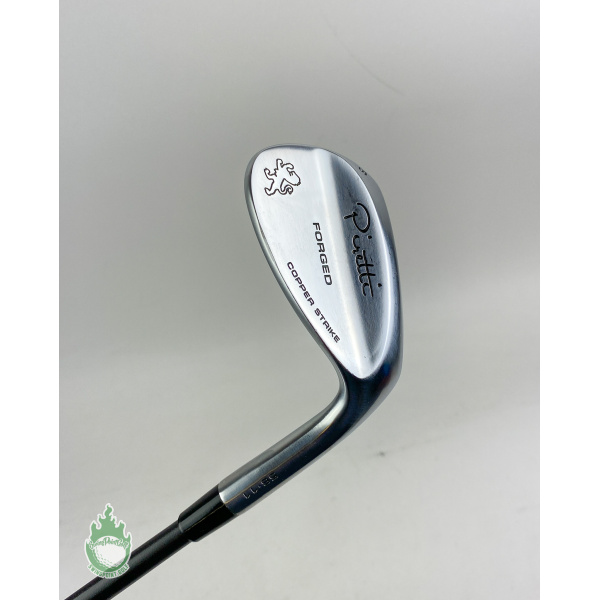 Used Piretti Forged Copper Strike Wedge 56*-11 LA Golf Regular Graphite Golf