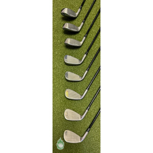 Used RH Adams IDEA a7OS Combo Irons 3H 4H 5H 6-PW Regular Graphite Golf Set