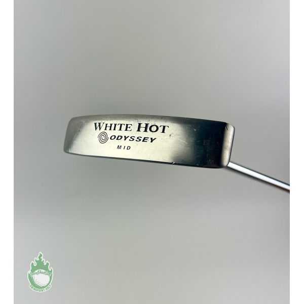 Used RH Odyssey White Hot Mid Blade Center Shafted Putter 41" Steel Golf Club