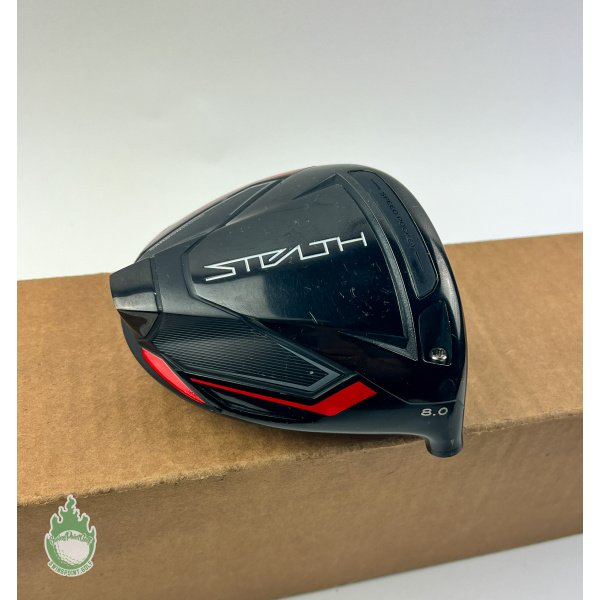 Used Right Handed Tour Issue TaylorMade Stealth Driver 8* HEAD ONLY Golf Club