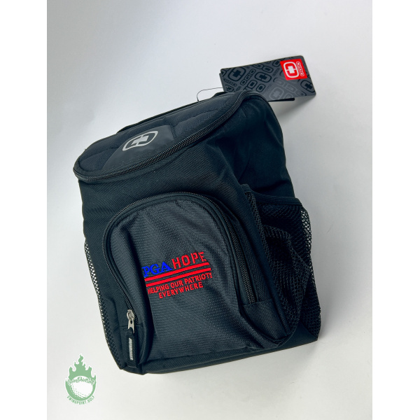 New OGIO Cooler Bag Black PGA HOPE Helping Our Patriots Everywhere with Strap