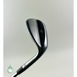 Used Titleist Vokey SM9 L Grind Satin Wedge 60*-04 Wedge Flex Steel Golf