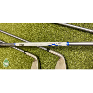 Used Right Handed Cobra Max Iron Set 7-9,GW Graphite 56g Lite Flex Golf Club