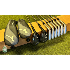 Mizuno JPX 921 Hot Metal Combo Irons 5H 6H 7-PW/GW/SW Regular Graphite Golf Set