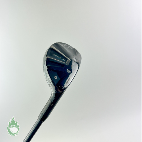 New Callaway Rogue 4 Hybrid 21* Even Flow 85g X-Stiff Flex Graphite Golf Club