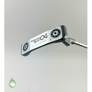 Used Right Handed Odyssey White Hot OG 1 35" Putter Graphite/Steel Golf Club