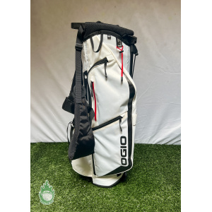 Pre-Owned OGIO 4-Way Golf Stand Bag Cart/Carry White No Rainhood