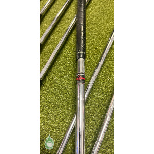 Used RH TaylorMade RAC OS Irons 3-PW/SW 90g Stiff Flex Steel Golf Club Set