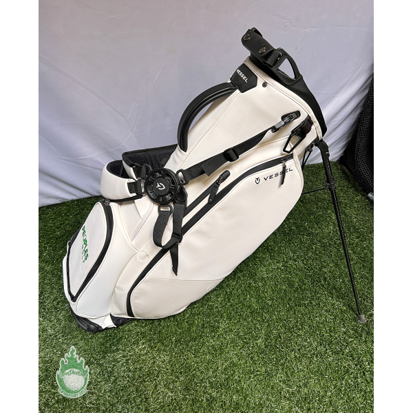Used Black Vessel Lite Golf Cart/Carry/Stand Bag with Dual Straps ·  SwingPoint Golf®
