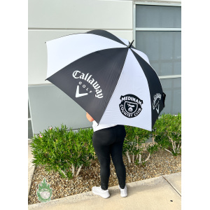 New Callaway Umbrella Medinah Golf Club Black