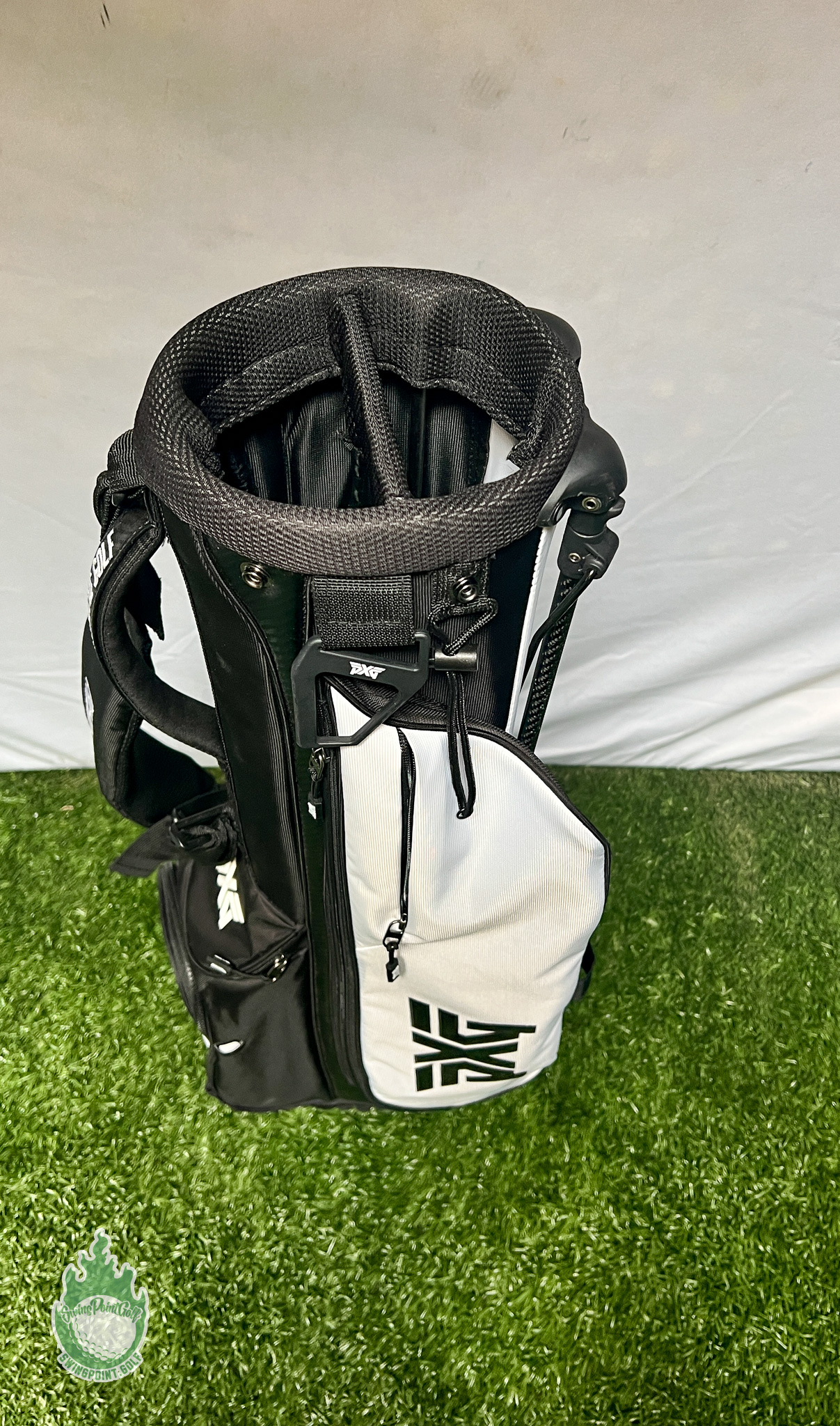 Used PXG Golf Sunday Stand Bag 2Way 6 Pocket Ships Free Embroidered