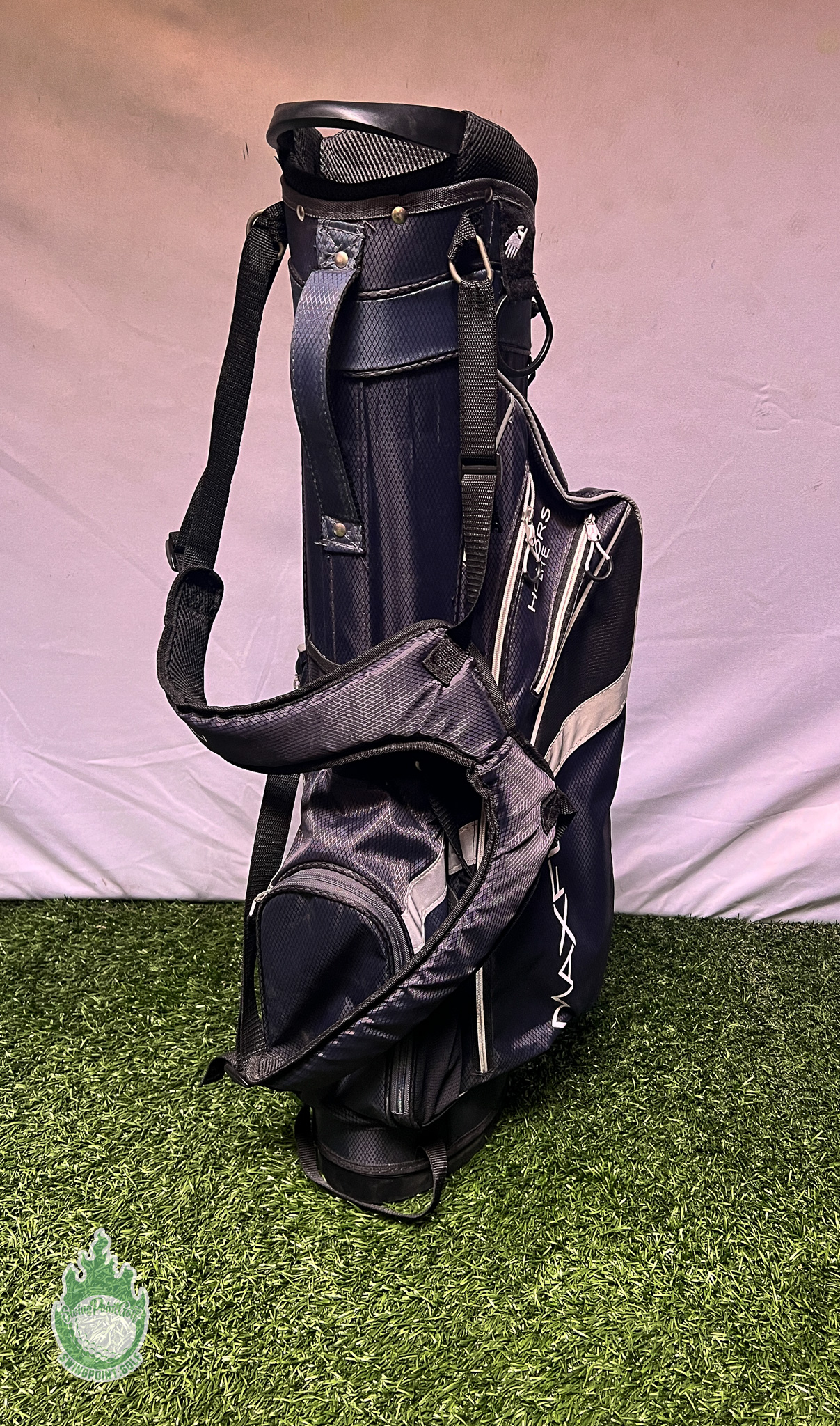 Used Maxfli Golf Blue Honors Lite Golf Stand Bag 3-way Divider - Ships ...