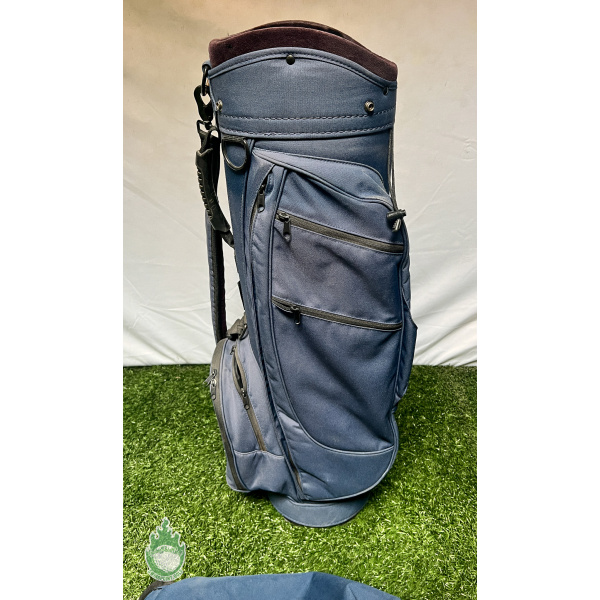 Used Rare Black Adabat Golf Cart/Carry Bag w/ Rainhood & Duffel