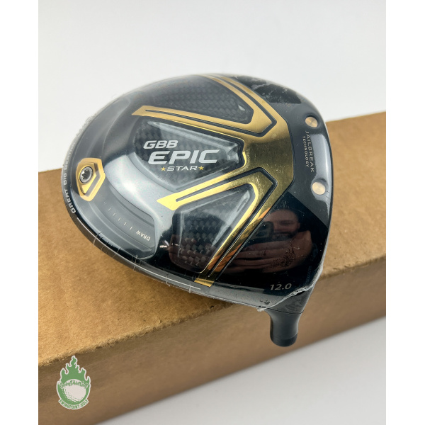 New in Plastic RH Callaway GBB EPIC Star 12* Golf Bonded Driver