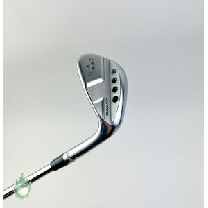 Used RH Callaway Jaws Chrome Full Toe Wedge 58*-10 Wedge Flex Steel Golf Club