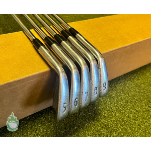 Used Titleist CB 714 Forged Irons 5-9 Project X 6.5 X-Stiff Flex Steel Golf Set