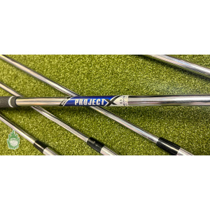 Used Titleist CB 714 Forged Irons 5-9 Project X 6.5 X-Stiff Flex Steel Golf Set