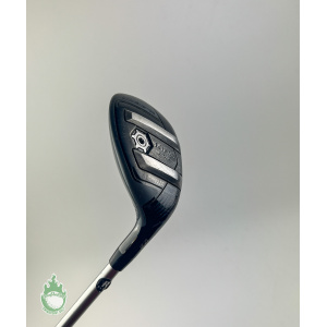 Used Cobra KING F8 Black 4 Hybrid 22* Rogue Pro 75g Regular Graphite Golf Club