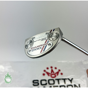 New RH Scotty Cameron Champions Choice Button Back FlowBack 5.5 34" Putter Golf