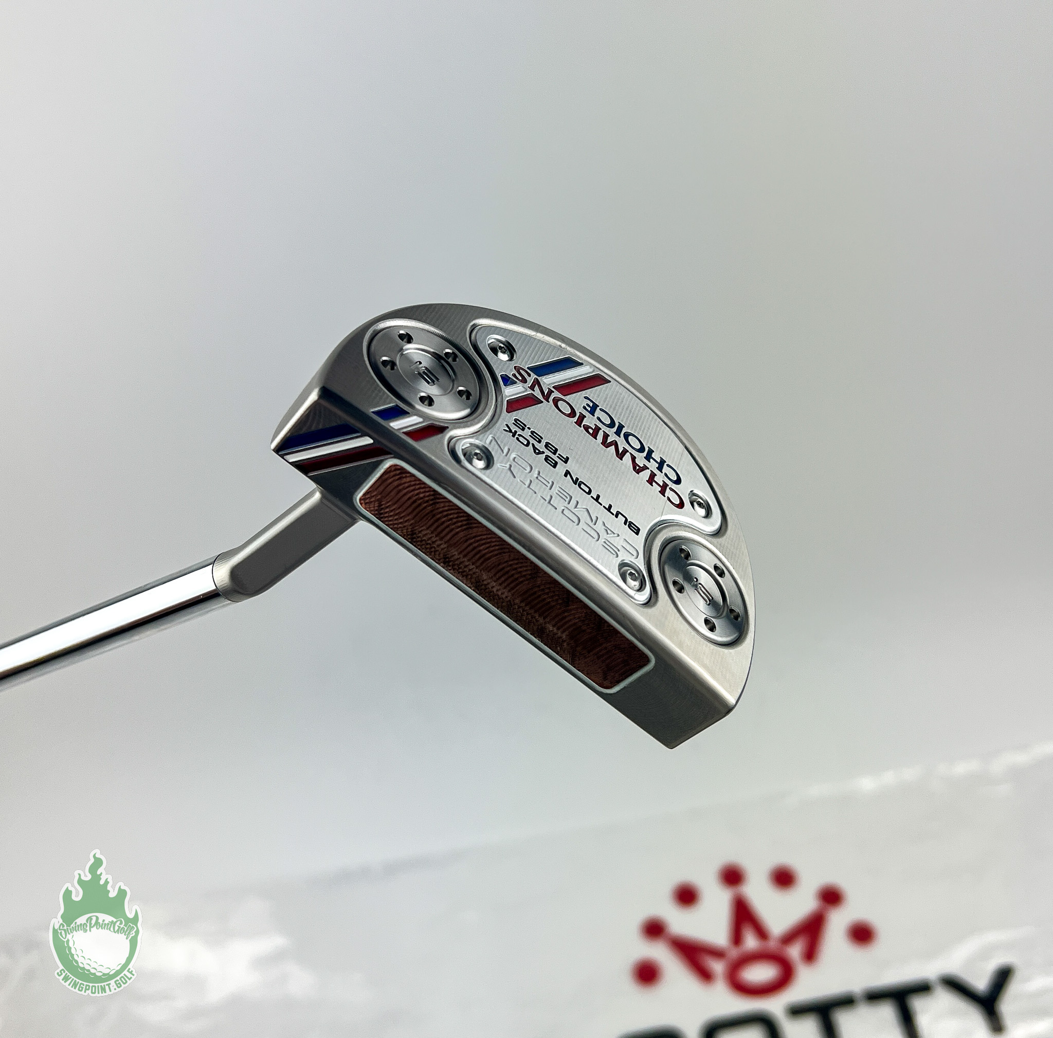 New RH Scotty Cameron Champions Choice Button Back FlowBack 5.5 34" Putter Golf · SwingPoint Golf®