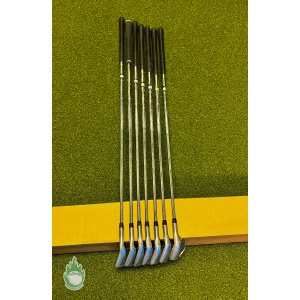 Used Right Handed Tour Edge Bazooka 360 Irons 5-PW/SW Uniflex Steel Golf Set