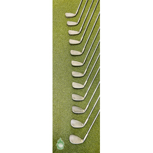 Used Ping Blue Dot i3 O-Size/Blade Irons 2-PW/UW/SW/LW Regular Steel Golf Set