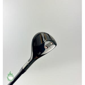 Used RH Callaway Mavrik Pro 3 Hybrid 20* KBS 80g Stiff Graphite Golf Club