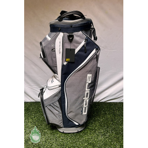 New 2022 Cobra Golf Bag 14 Way Ultralight Pro Cart Bag Gray White Navy