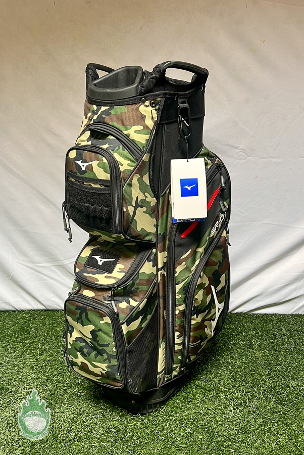 Mizuno RB Camo Drawstring Tote Bag - Blue Camo - Affordable Golf