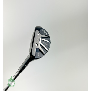 LEFT Handed Callaway Rogue 3 Hybrid 19* Synergy 60g Stiff Graphite Golf Club